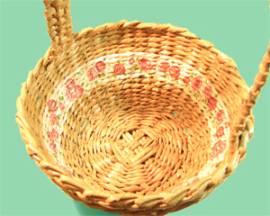 La decoracion de la cesteria